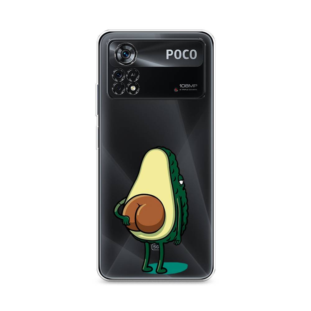 

Чехол Awog на Poco X4 Pro 5G "Попа авокадо", Разноцветный, 313150-10
