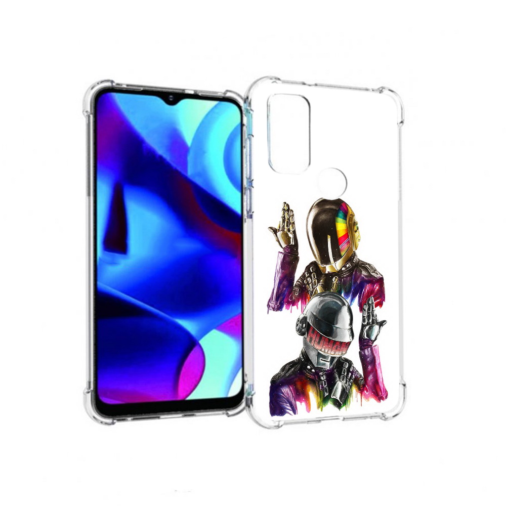 

Чехол MyPads Tocco для Motorola Moto G диско космонавты (PT227075.349.329), Прозрачный, Tocco