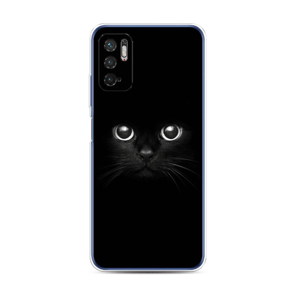 

Чехол Awog на Xiaomi Redmi Note 10 5G "Взгляд черной кошки", Разноцветный, 310750-1