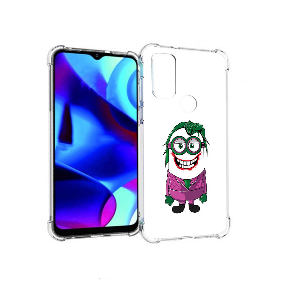 

Чехол MyPads Tocco для Motorola Moto G джокер миньон (PT227075.349.322), Прозрачный, Tocco