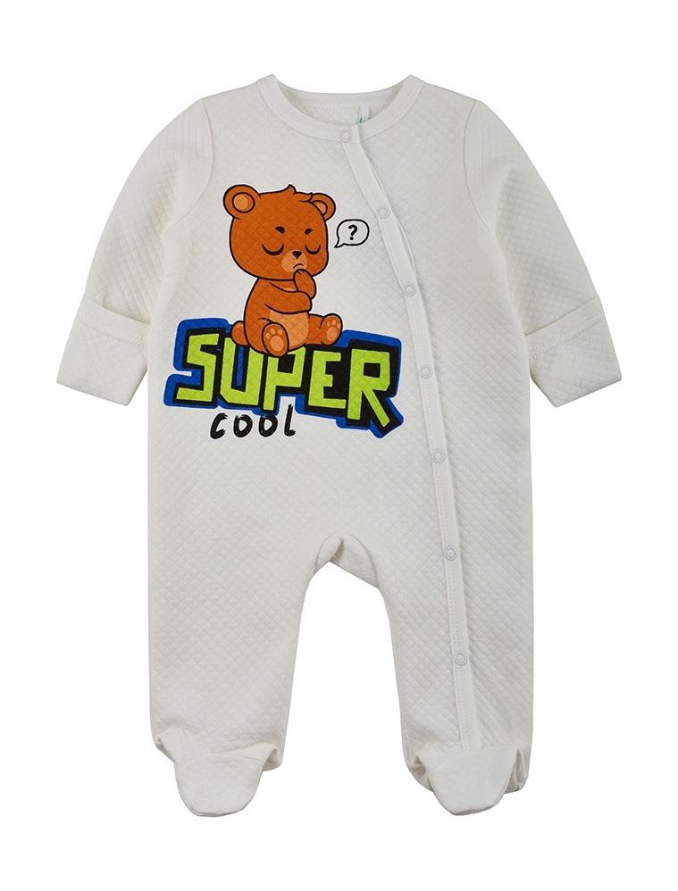 

Комбинезон детский Kari Baby AW24B04202705, белый, 56, 233951