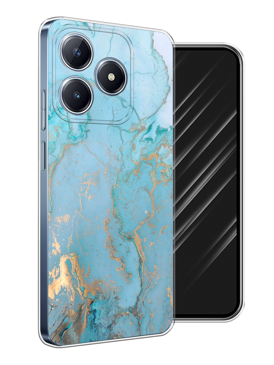 

Чехол Awog на Realme C63 "Голубой мрамор рисунок", 2517350-1