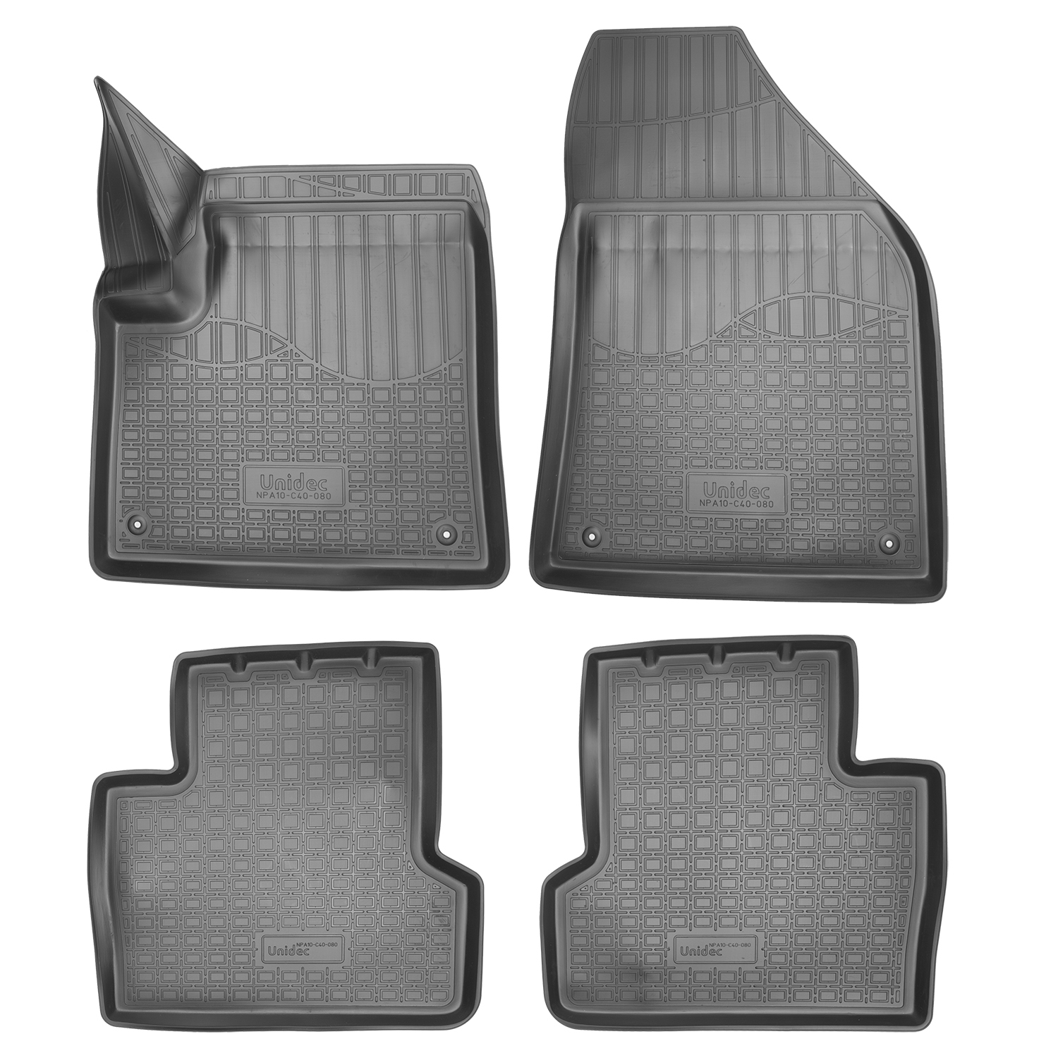 

Ковры в салон Norplast/Unidec для Jeep Cherokee (2013-)Полиуретан,Черный, арт.NPA10-C40-08