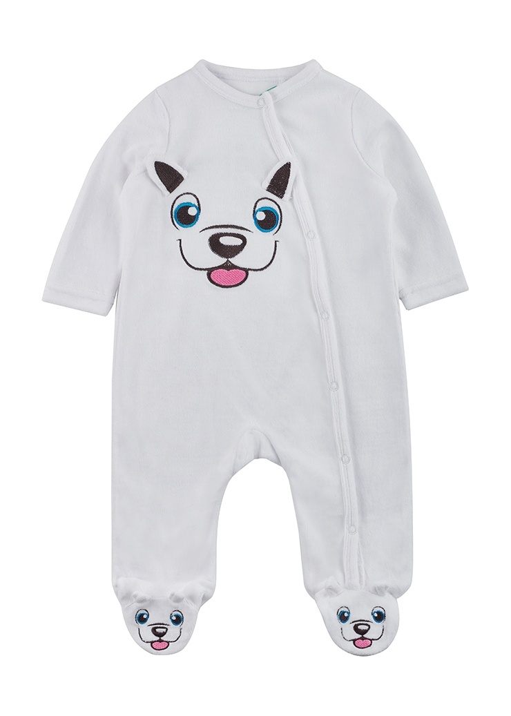 

Комбинезон детский Kari Baby AW24B19903508, белый, 74, 233953