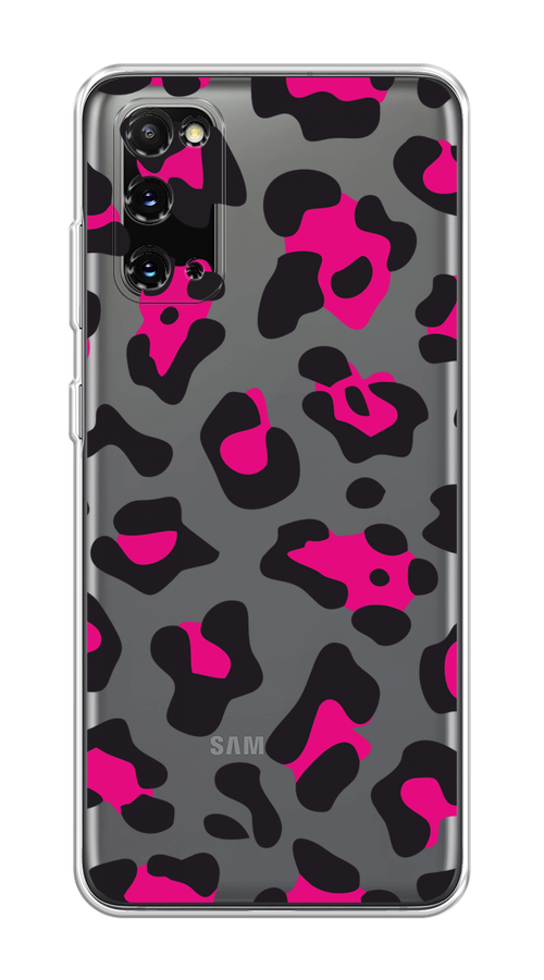 

Чехол на Samsung Galaxy S20 "Pink cow spots", Черный;розовый, 29250-1
