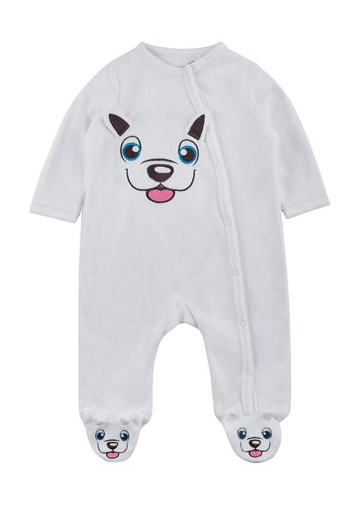 

Комбинезон детский Kari Baby AW24B19903508, белый, 68, 233953