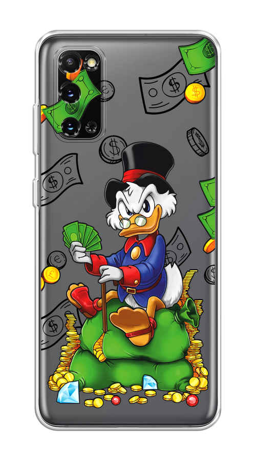 

Чехол на Samsung Galaxy S20 "Scrooge Richness", Черный;синий;зеленый, 29250-1