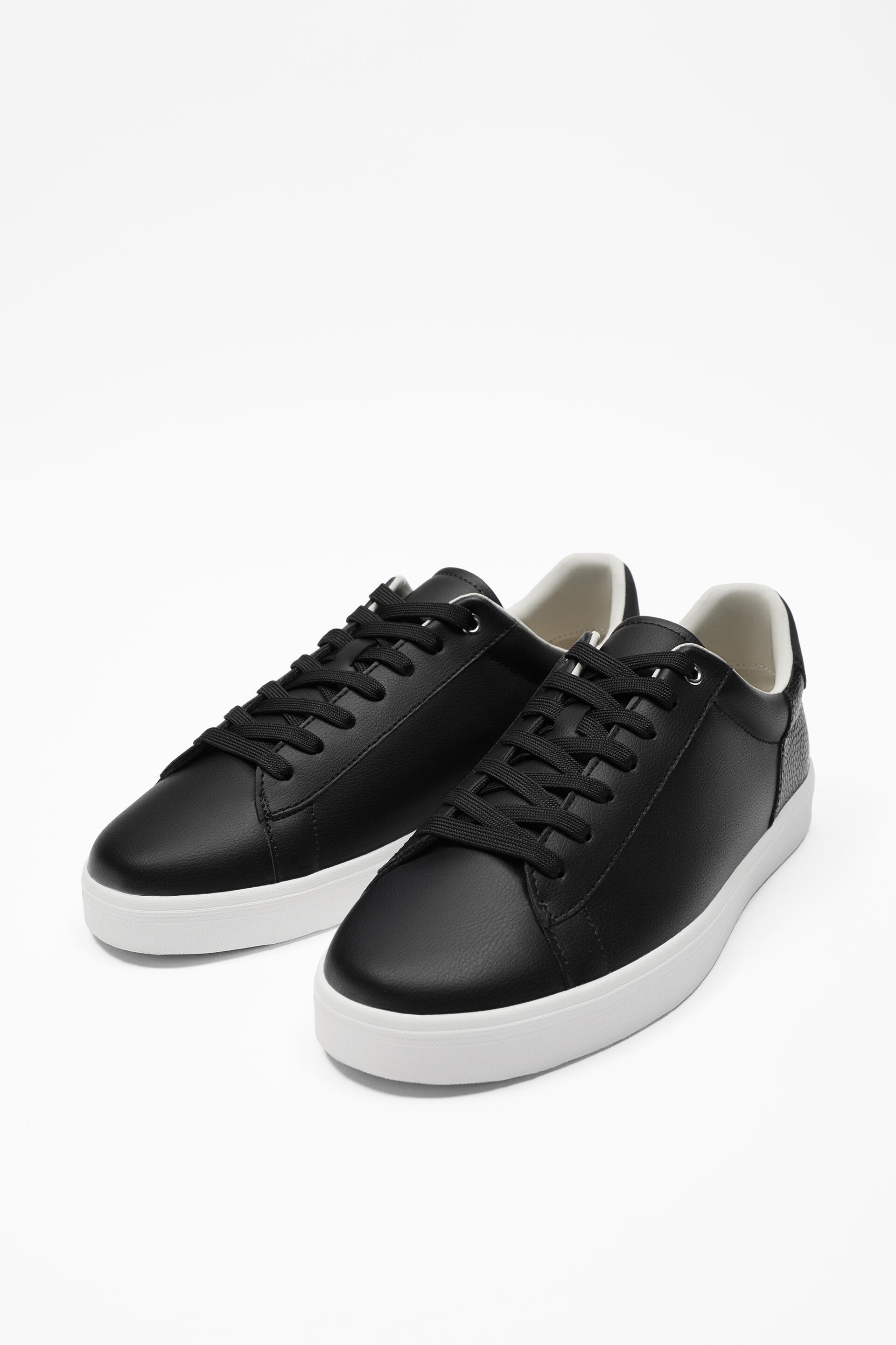

Кеды мужские ZARA 12221021 черные 45 EU (доставка из-за рубежа), 12221021