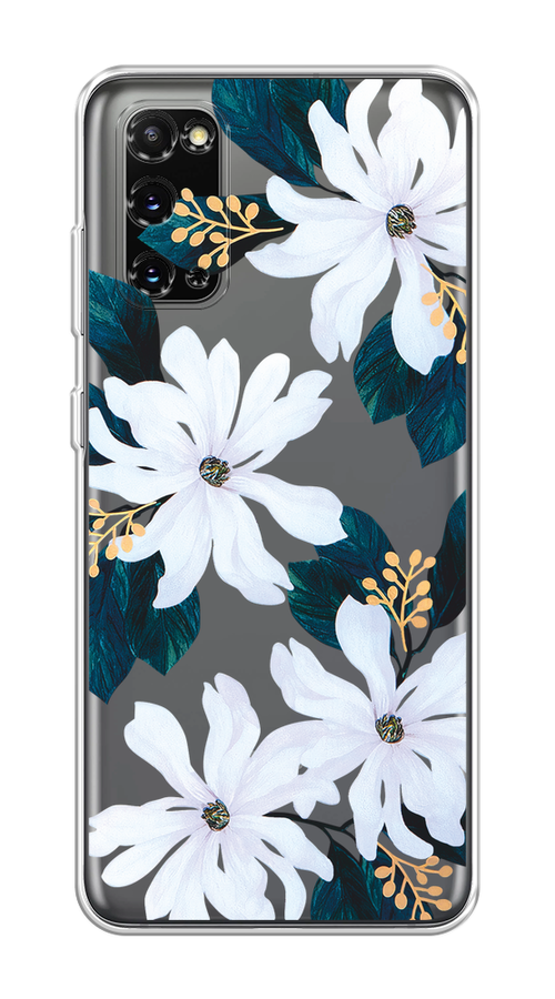 

Чехол на Samsung Galaxy S20 "Delilah Flower", Зеленый;белый, 29250-1