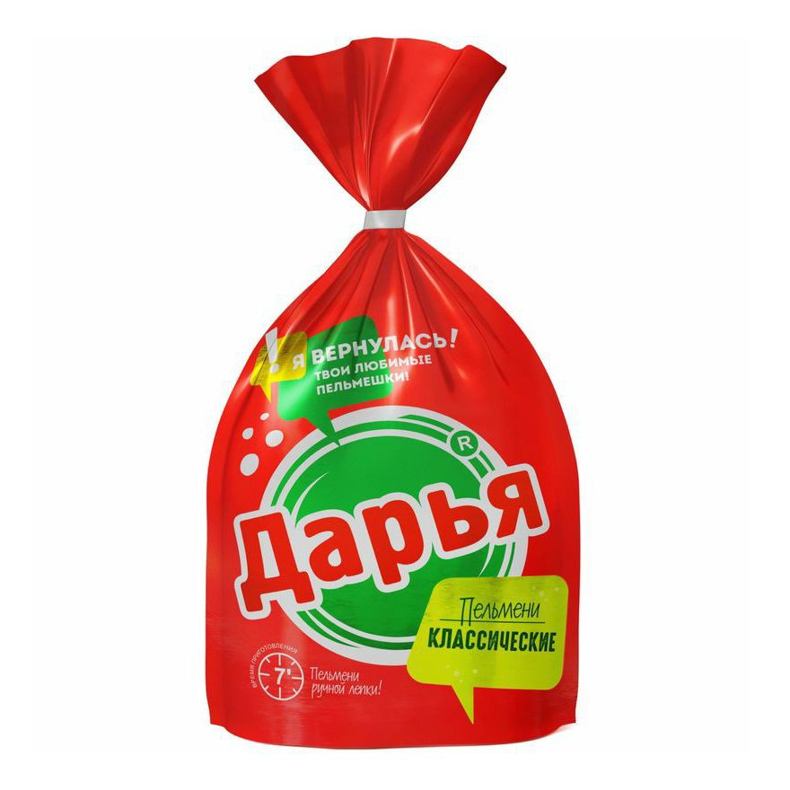 

Пельмени Дарья Классические категория В 700 г