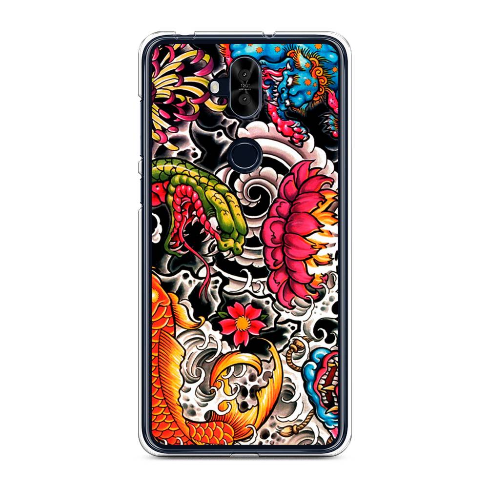 

Чехол для Asus Zenfone 5 Lite (ZC600KL) "Японское искусство", 43150-4