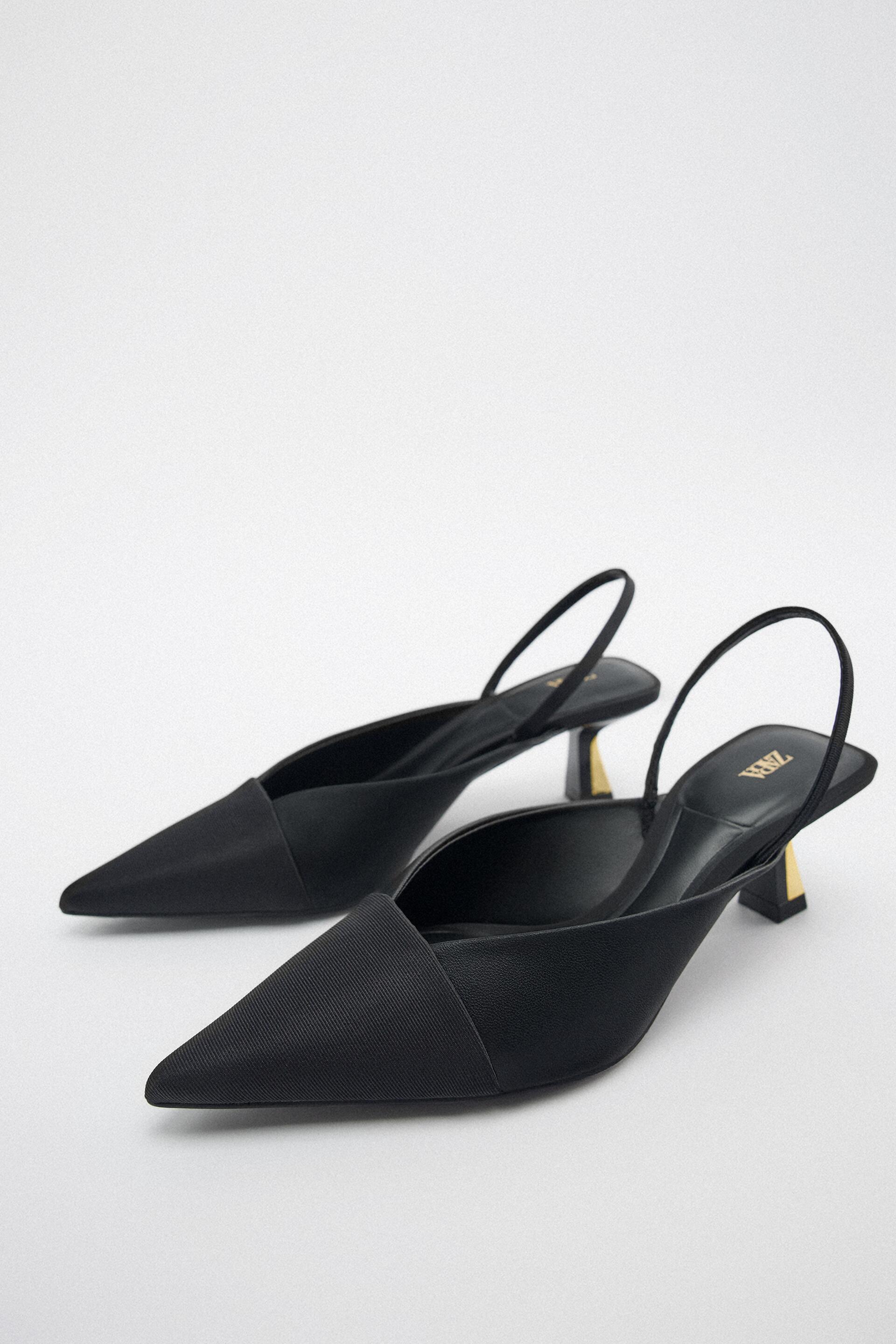 

Туфли женские ZARA 185977 черные 38 RU (доставка из-за рубежа), 185977