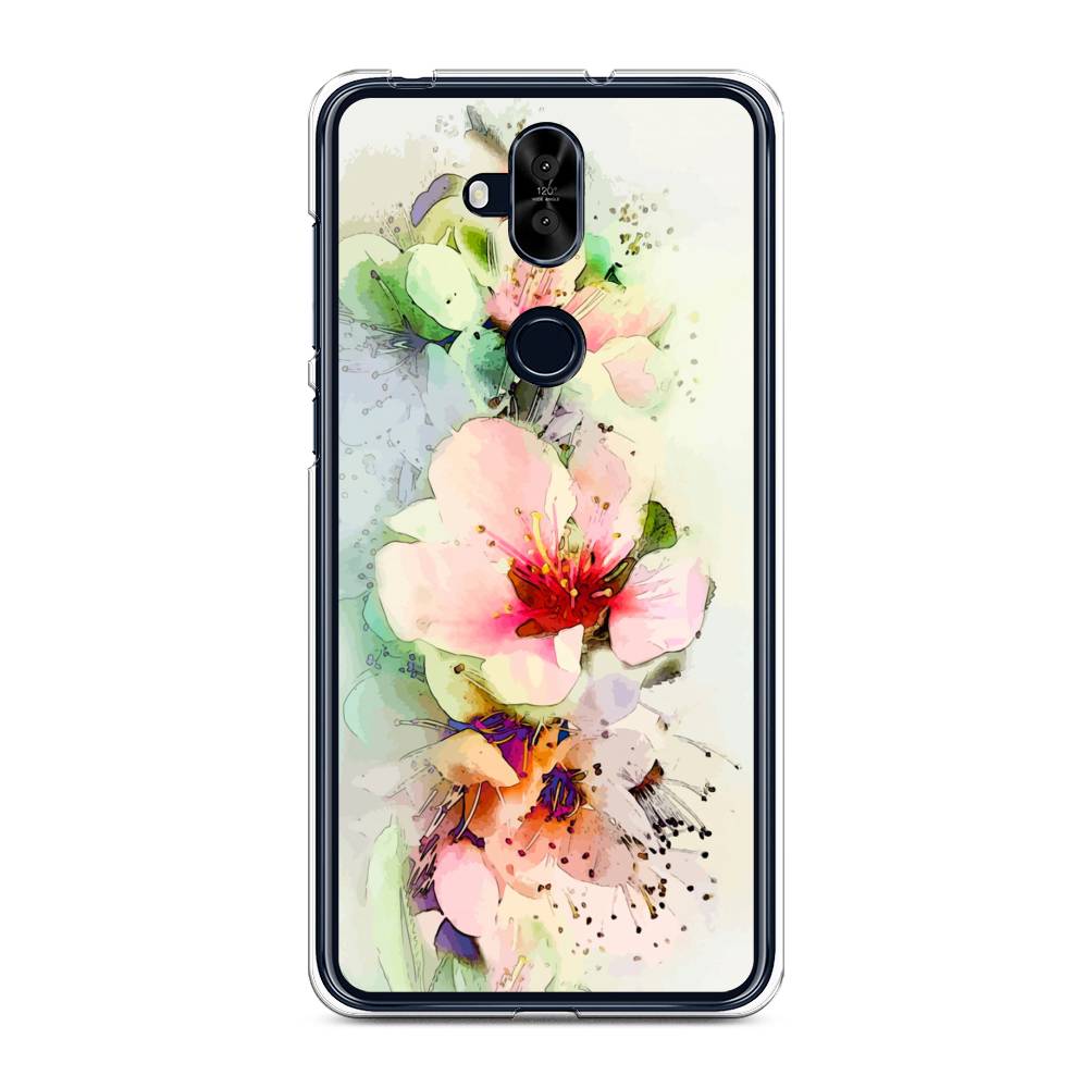 

Чехол для Asus Zenfone 5 Lite (ZC600KL) "Нежные цветы", 43150-2