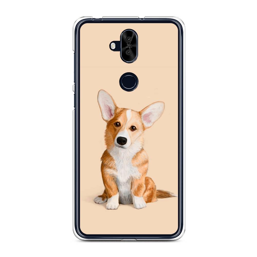 

Чехол для Asus Zenfone 5 Lite (ZC600KL) "Грустный Корги", 43150-1