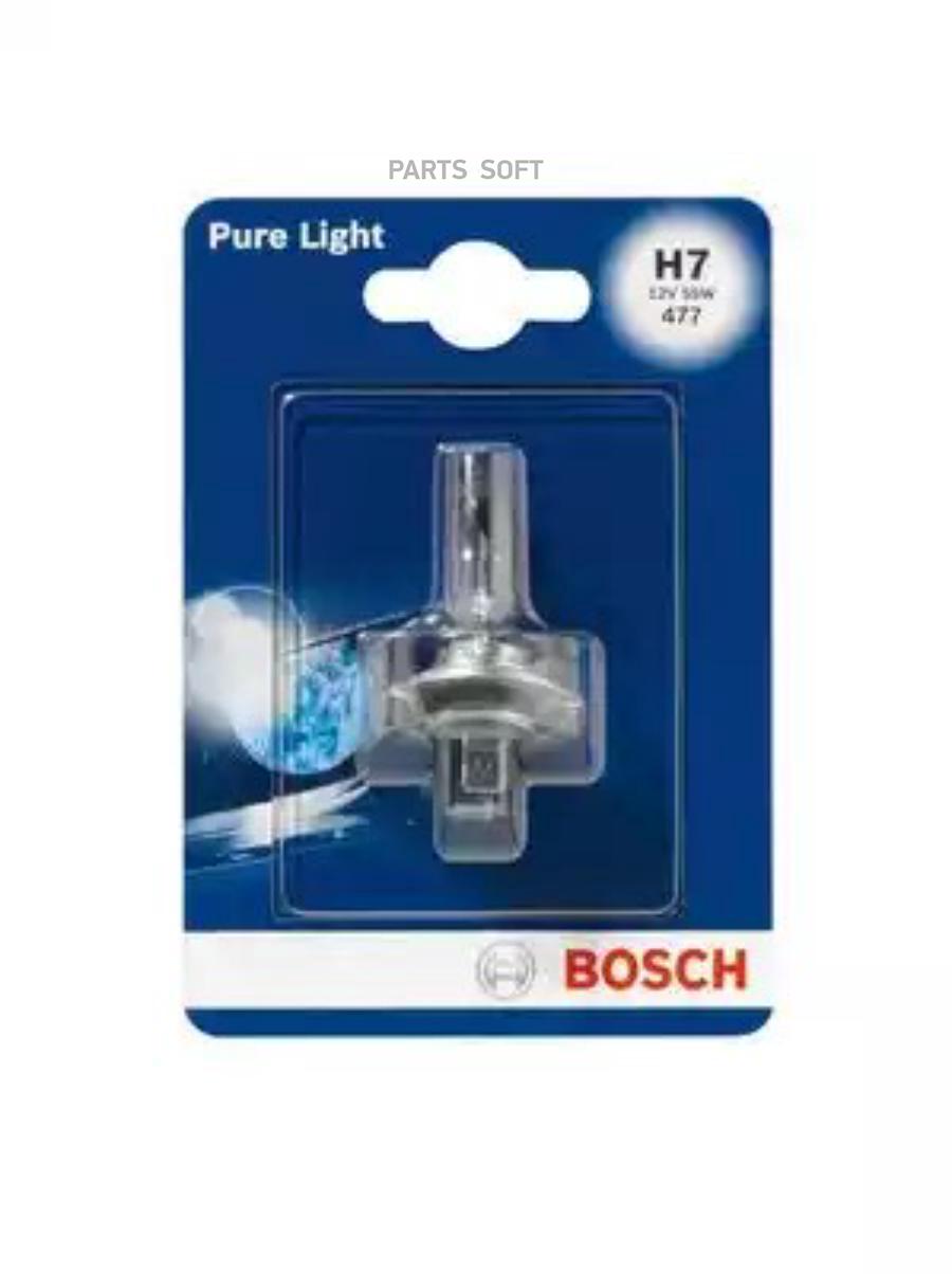 

Лампа 12v h7 55w bosch pure light 1 шт. блистер 1 987 301 012