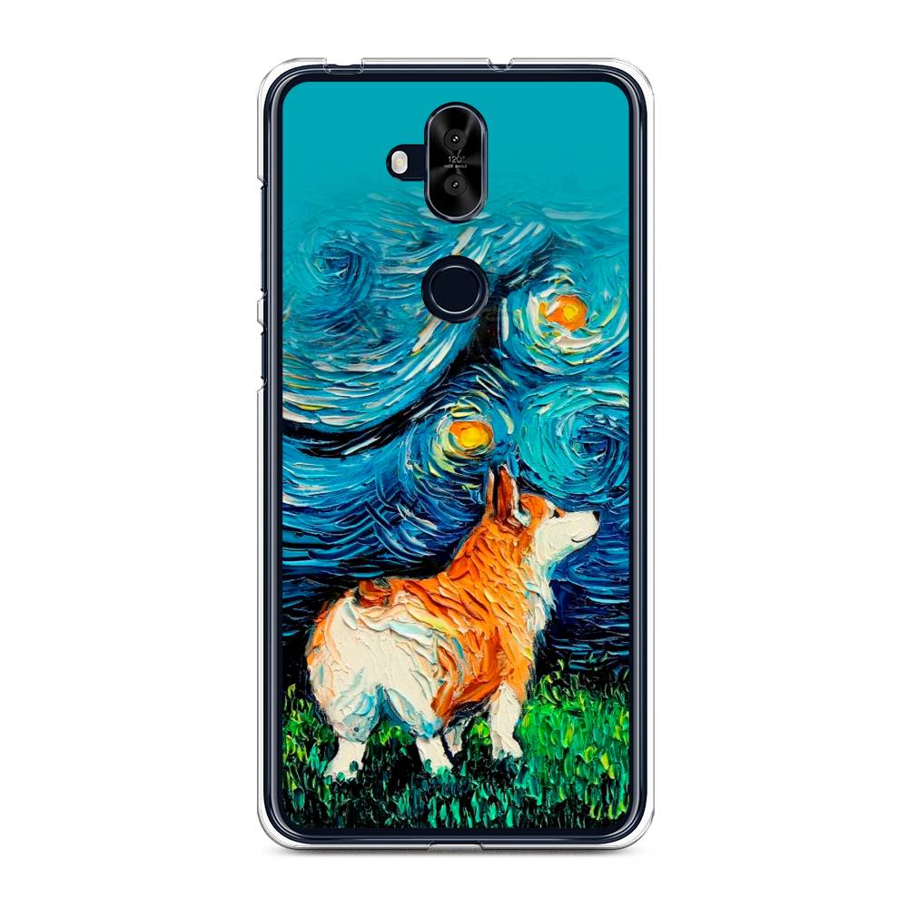 

Чехол для Asus Zenfone 5 Lite (ZC600KL) "Корги звёздная ночь", 43150-1