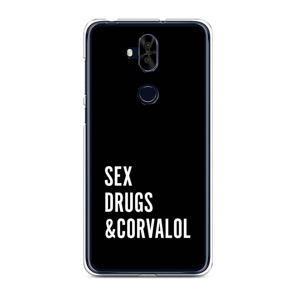 

Чехол для Asus Zenfone 5 Lite (ZC600KL) "Corvalol", 43150-6