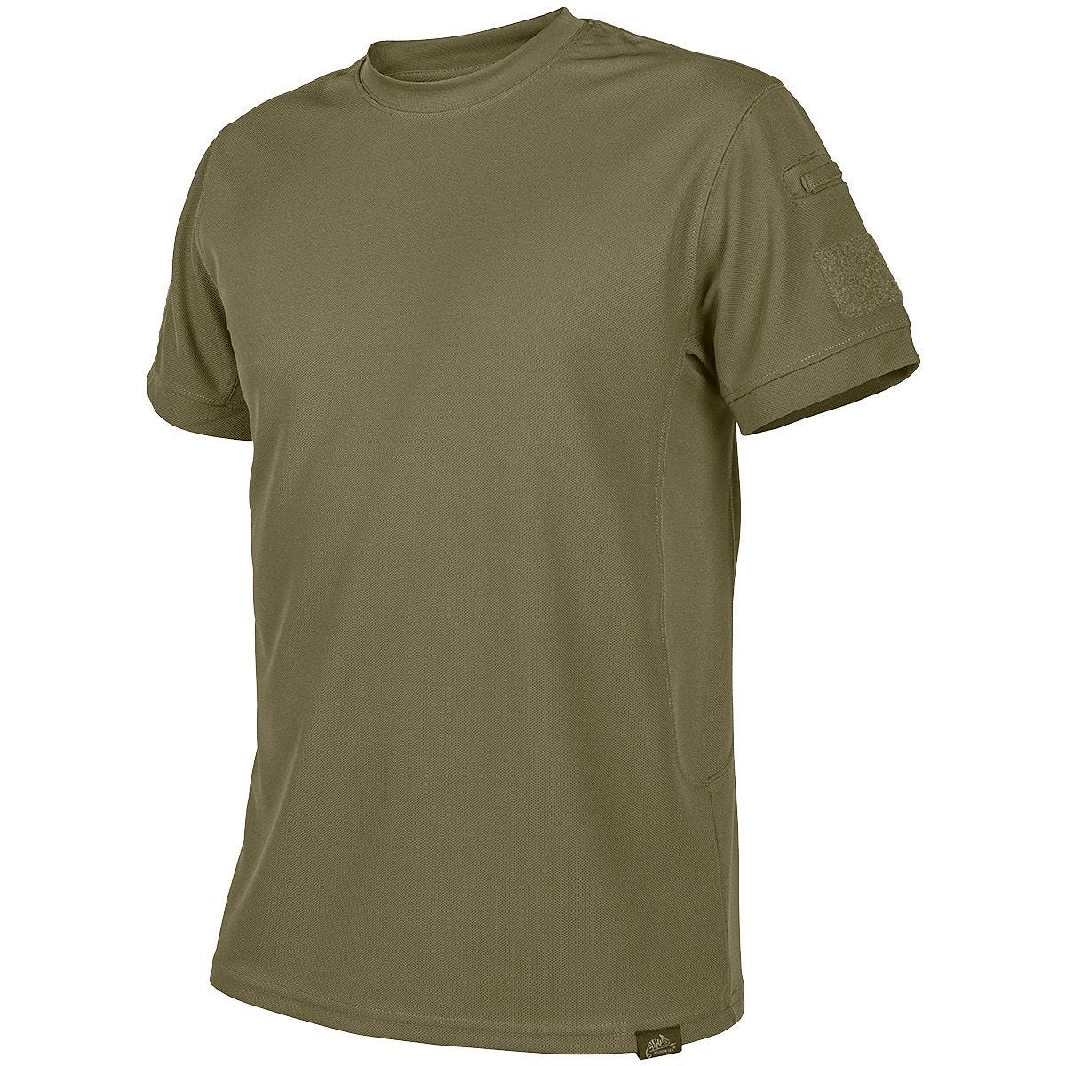 Футболка мужская Helikon-Tex TACTICAL TopCool зеленая 3XL