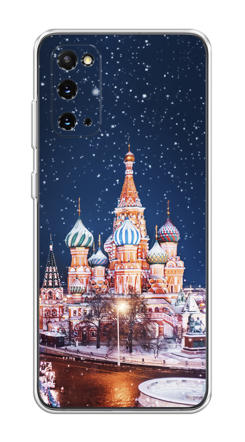 

Чехол на Samsung Galaxy S20 "Москва 1", Коричневый;синий;белый, 29250-1