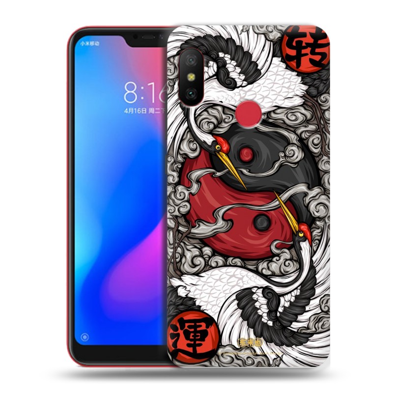 фото Пластиковый транспарентный чехол для xiaomi redmi 6 pro/mi a2 lite 100gadgets