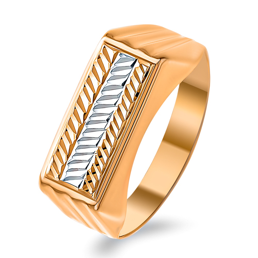 

Кольцо печатка из красного золота р. , 585Gold 601006492, 601006492