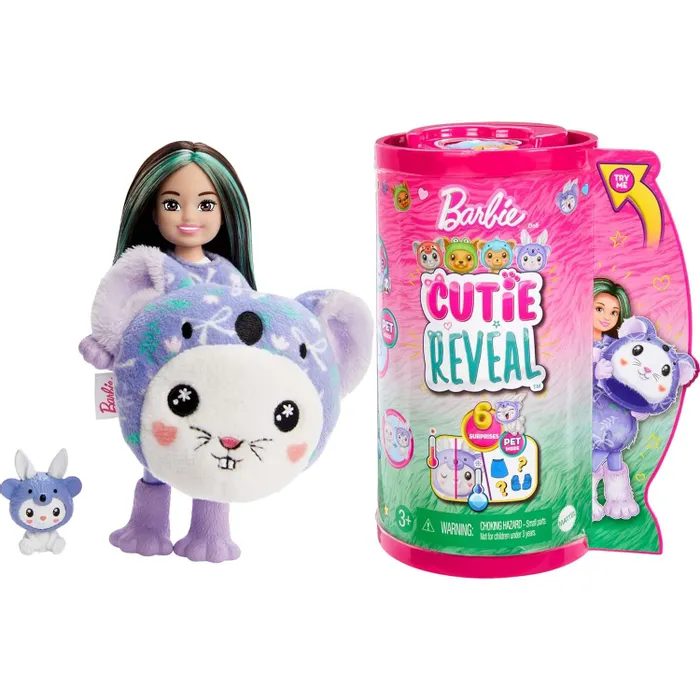 

Кукла Barbie Cutie Reveal Chelsea Costume Cuties Series Коала HRK31