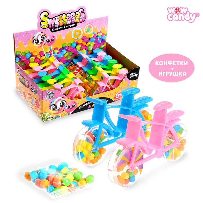 

Набор Sweeteees «Велосипед» с конфетами, МИКС, Игрушки-сюрпризы