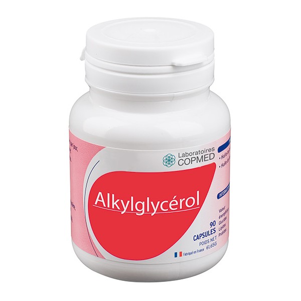 Купить ALKYLGLYCEROL, Витамины Laboratoires copmed alkylgycerol капсулы 90 шт.