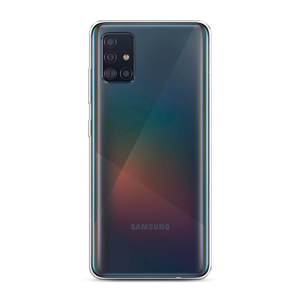 Чехол для Samsung Galaxy A51 прозрачный