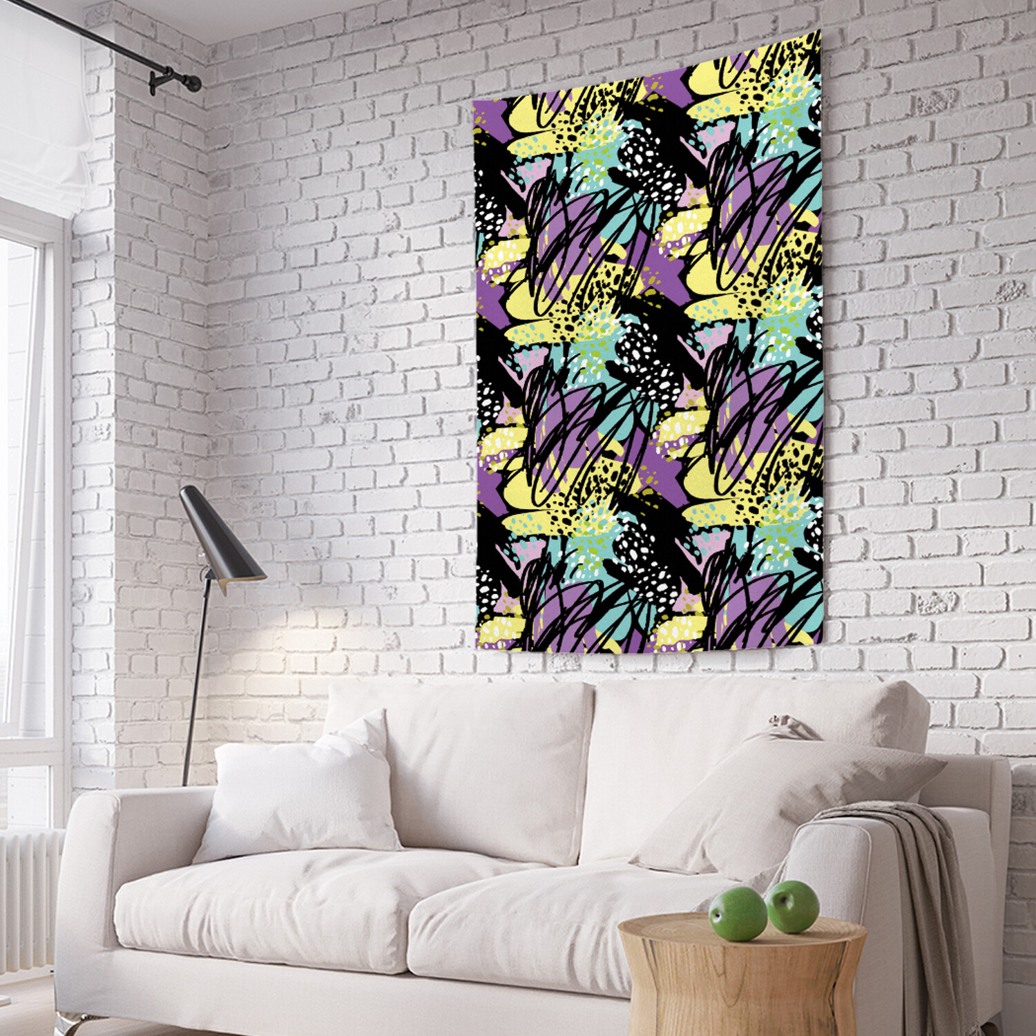 

Вертикальное фотопанно на стену JoyArty Абстрактные каракули 150x200 см, Абстрактные каракули