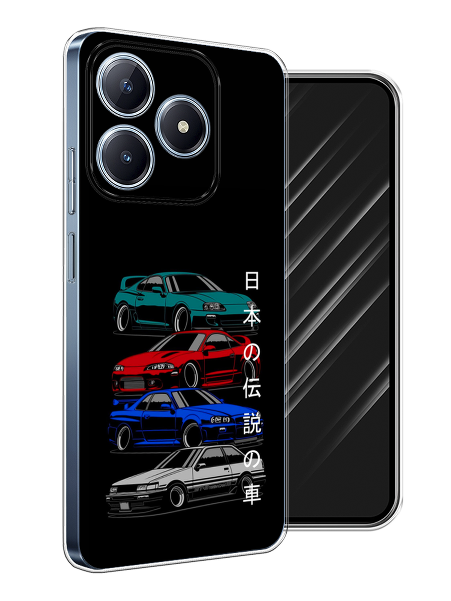 

Чехол Awog на Realme C63 "JDM Legend cars", Зеленый;красный;синий, 2517350-1