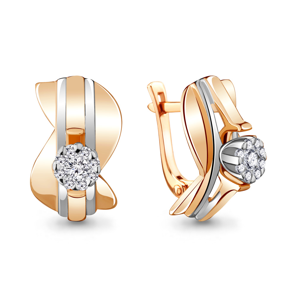 

Серьги из красного золота с бриллиантом Aquamarine Aquamarine 942007к_585_кз, 942007к_585_кз