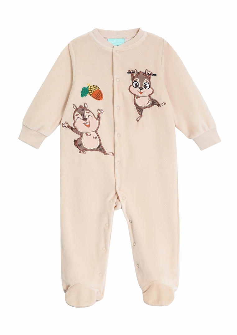 

Комбинезон детский Kari Baby AW24B09703206, бежевый, 74, 234567