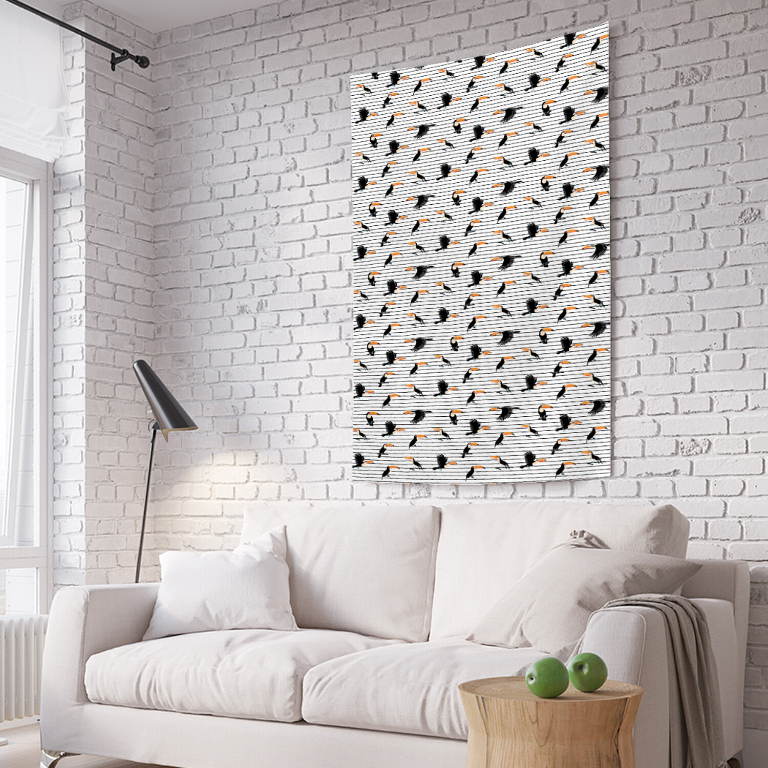 

Вертикальное фотопанно на стену JoyArty Стадо туканов 150x200 см, Стадо туканов