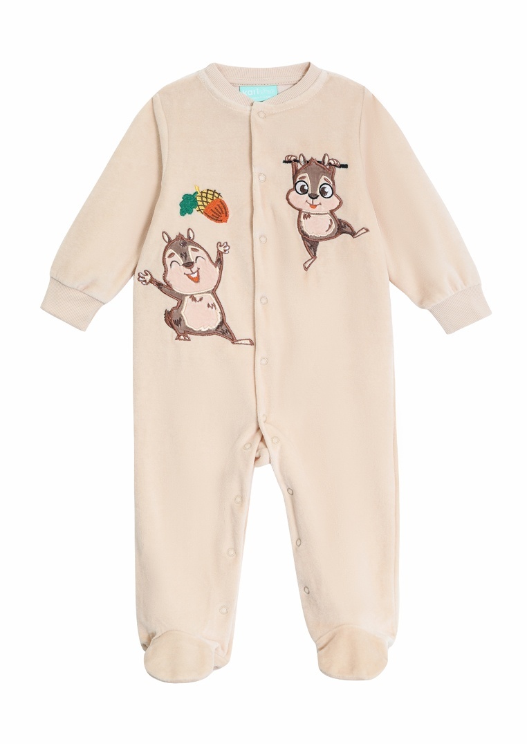 

Комбинезон детский Kari Baby AW24B09703206, бежевый, 68, 234567