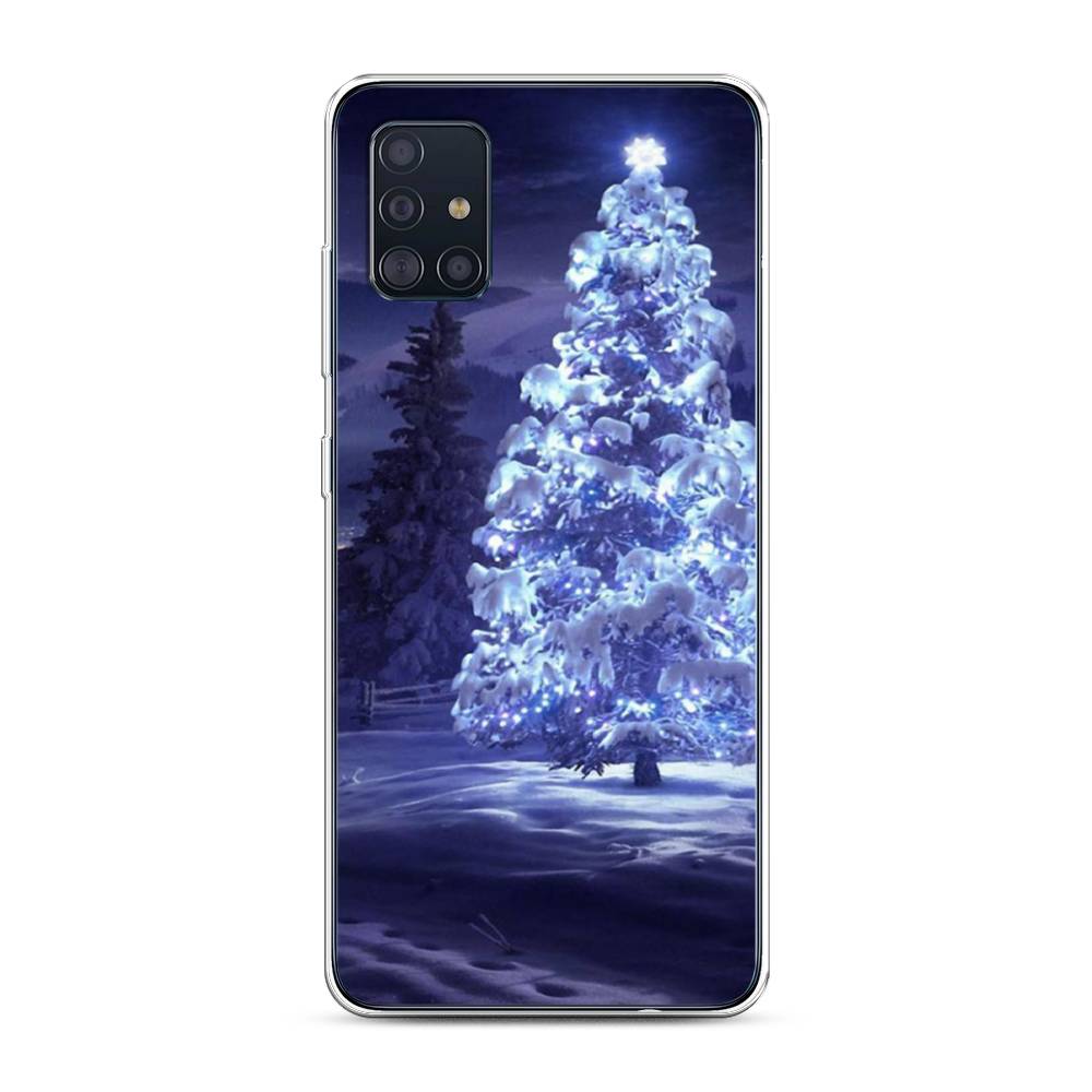 

Чехол для Samsung Galaxy A51 "Зима 4", Синий;черный;белый, 28950-2