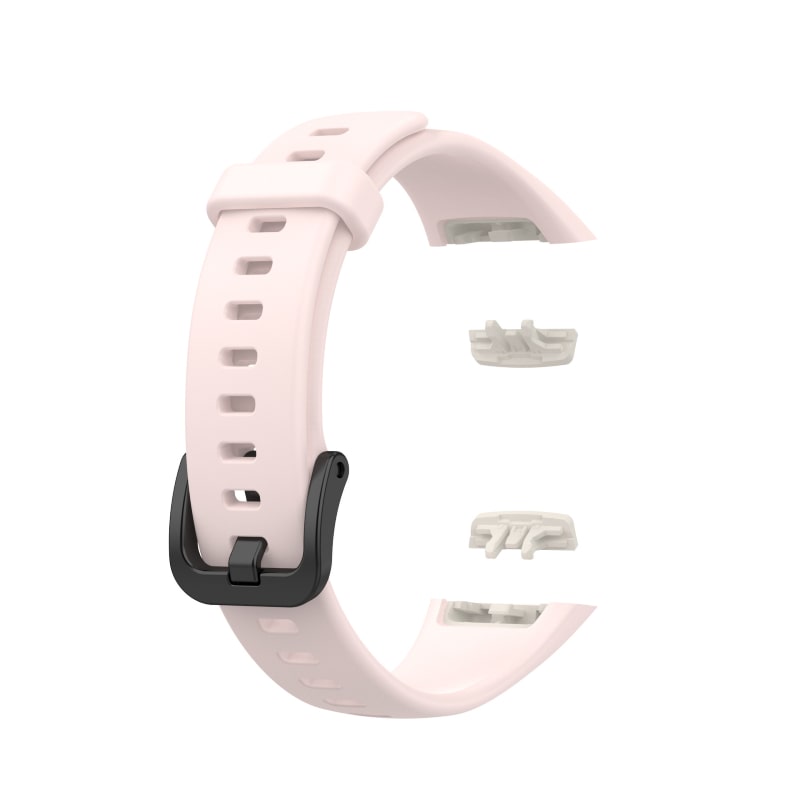 

Силиконовый ремешок для Huawei Band 6 / Honor Band 6 (пудровый), Huawei Band 6 / Honor Band 6