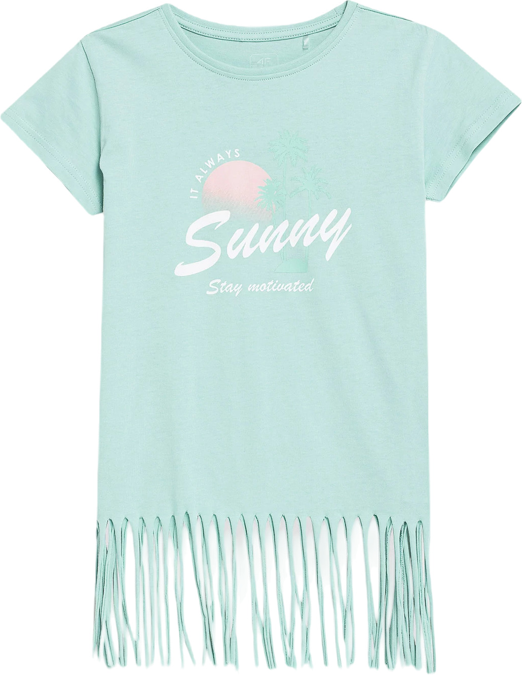 Футболка детская 4F TSHIRT  F400, Зеленый, 158