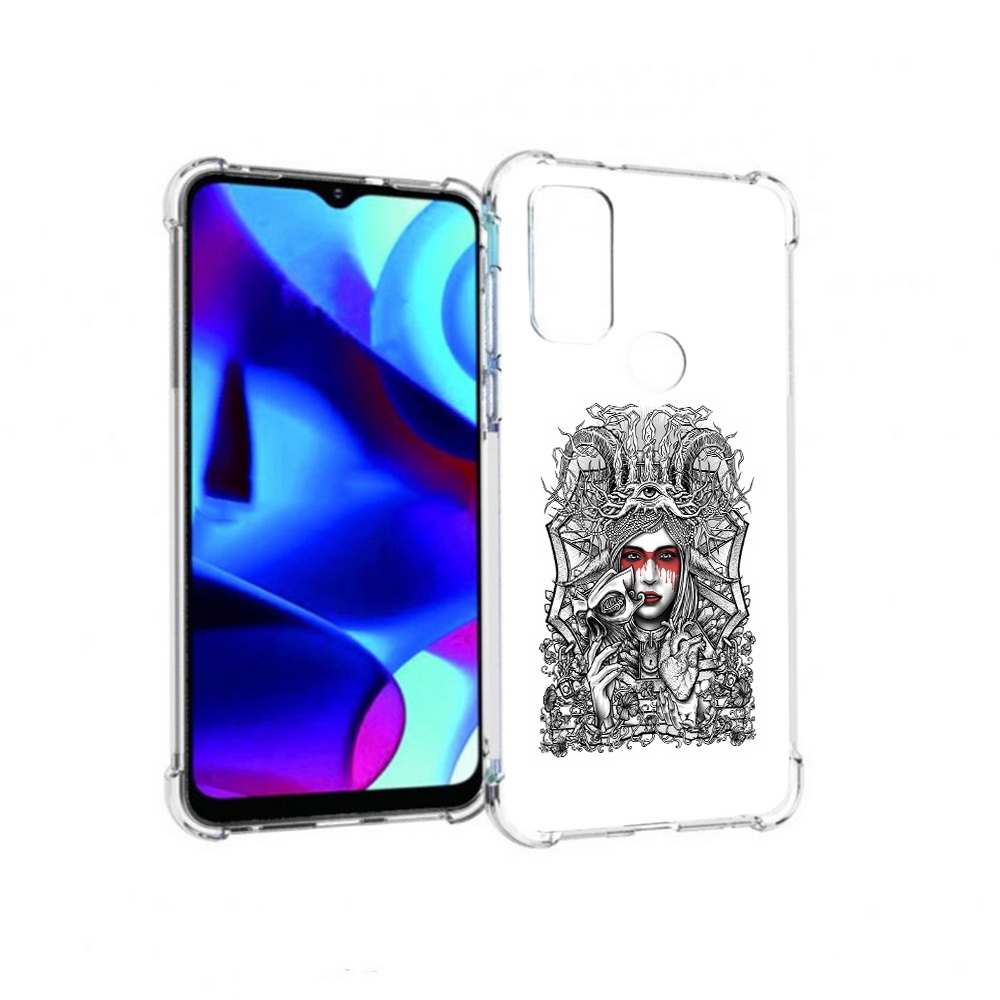 

Чехол MyPads Tocco для Motorola Moto G грусная девушка (PT227075.349.302), Прозрачный, Tocco