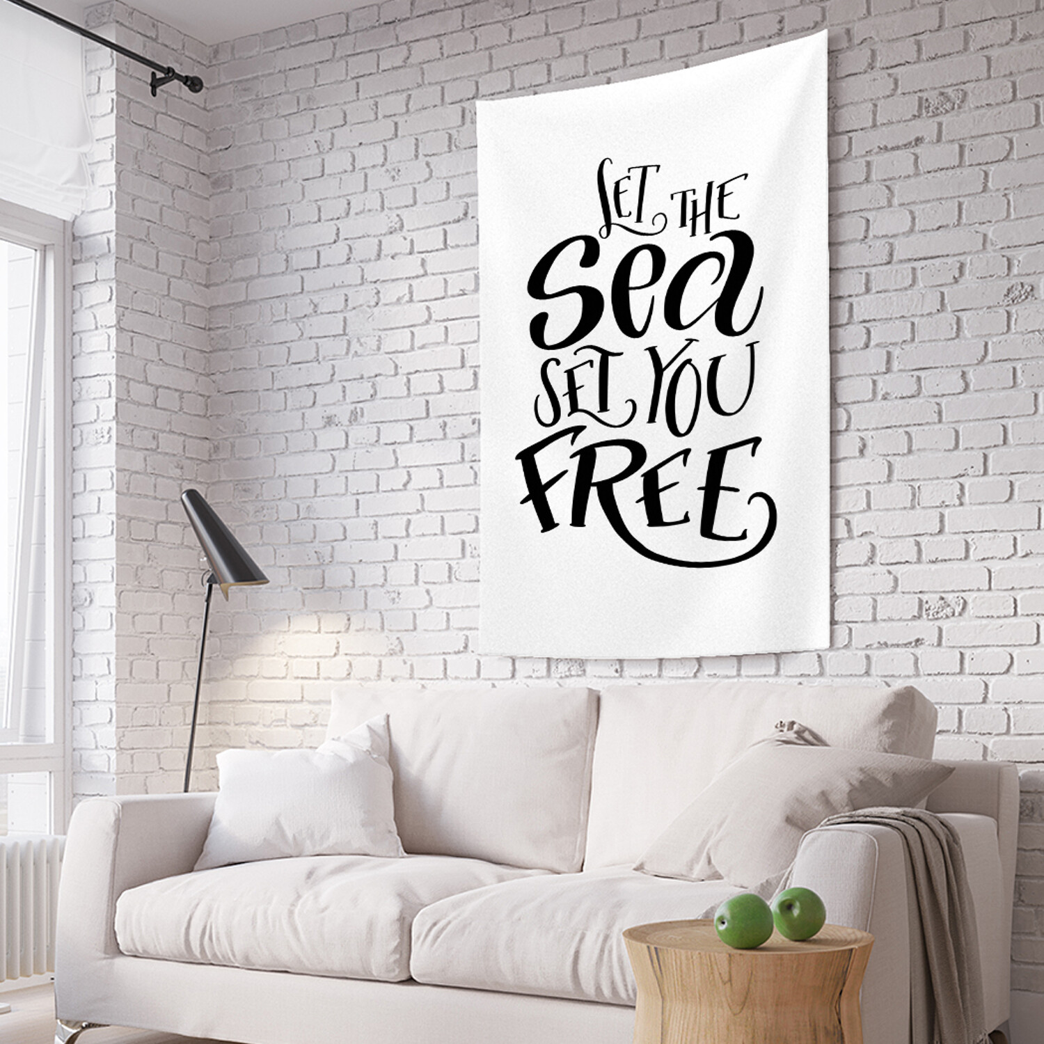 

Вертикальное фотопанно на стену JoyArty Дай морю освободить тебя 150x200 см, Дай морю освободить тебя