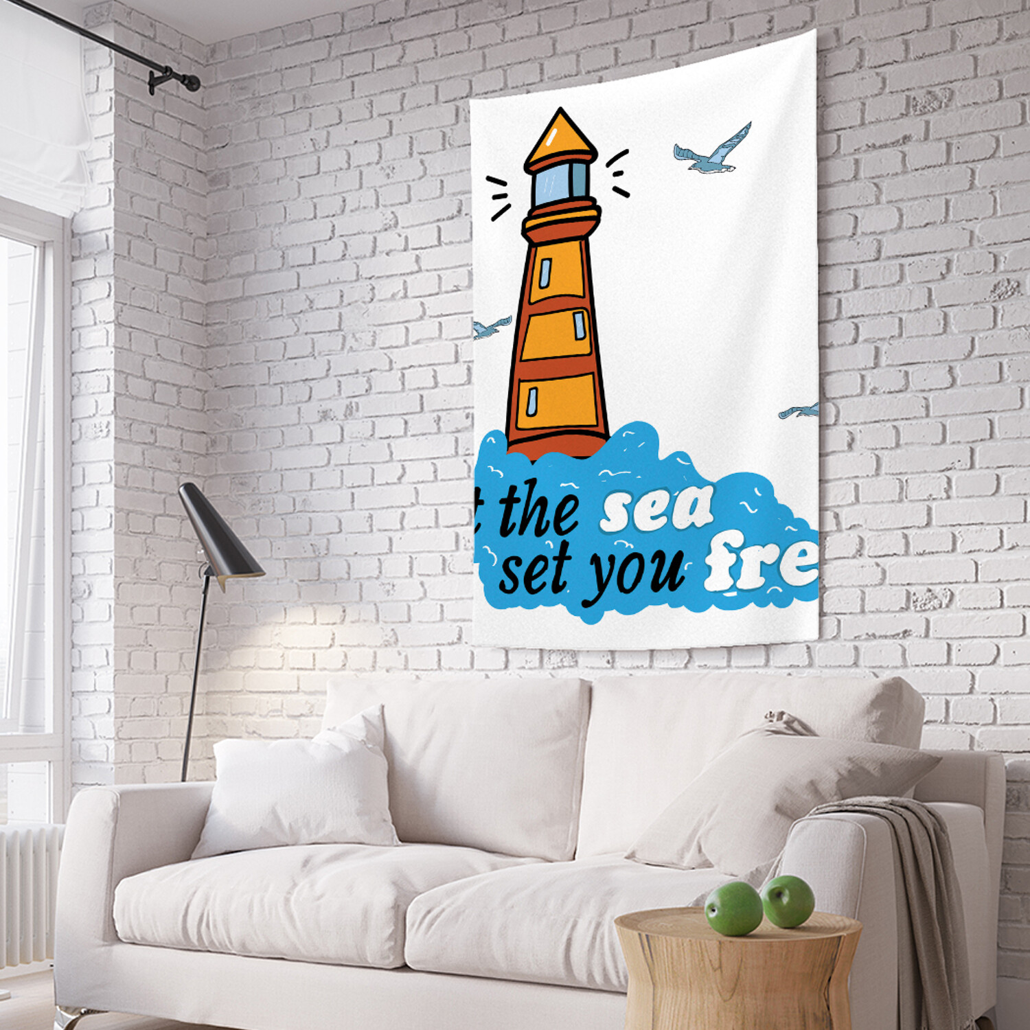 

Вертикальное фотопанно на стену JoyArty Дай морю освободить тебя 150x200 см, Дай морю освободить тебя