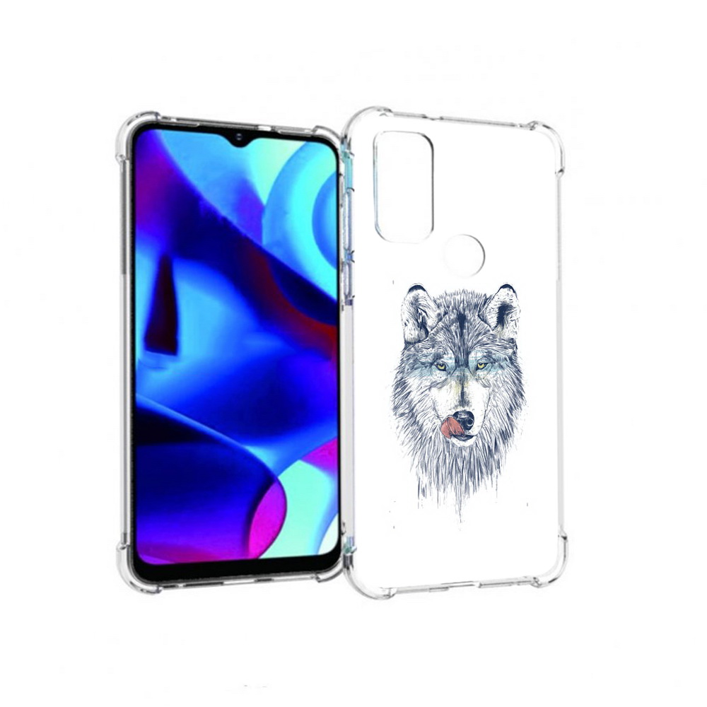 Чехол MyPads Tocco для Motorola Moto G голодгый волк (PT227075.349.292)