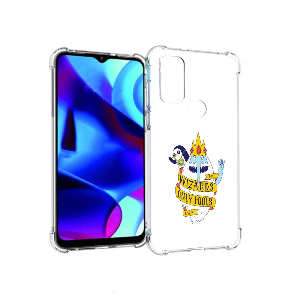

Чехол MyPads Tocco для Motorola Moto G время приключений снежный король (PT227075.349.278), Прозрачный, Tocco