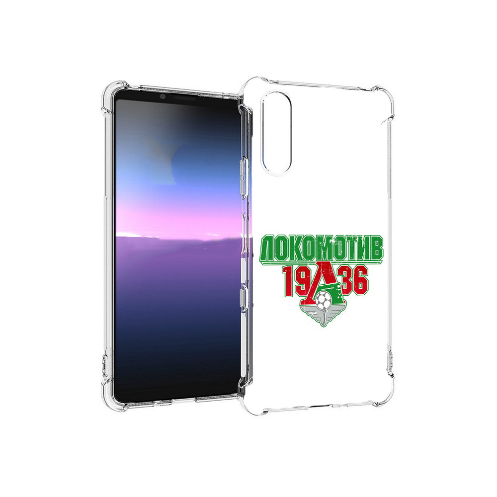 

Чехол MyPads Tocco для Sony Xperia 10 III ФК локомотив 1936 (PT161504.223.182), Прозрачный, Tocco