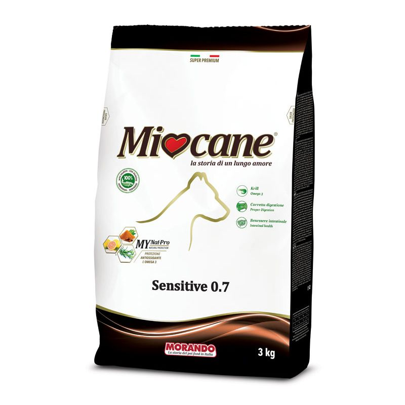 

Сухой корм для взрослых собак Miocane Adult Sensitive с лососем, 3 кг, Miocane Adult Dog Sensitive