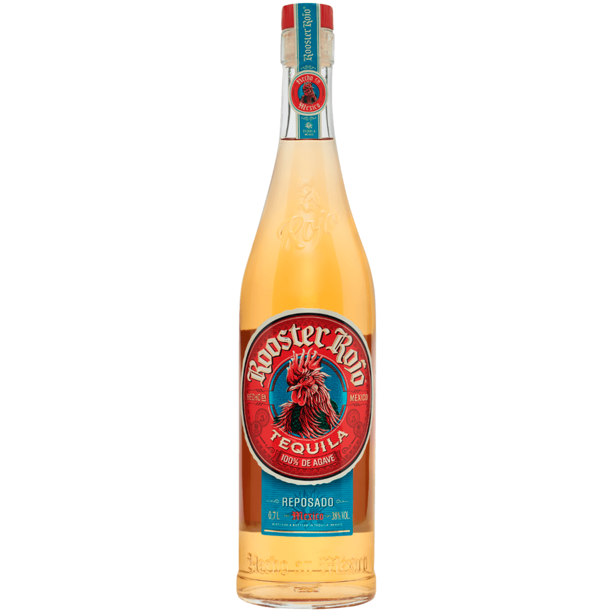 

Текила Rooster Rojo Reposado Fabrica de Tequilas Finos, Золотая