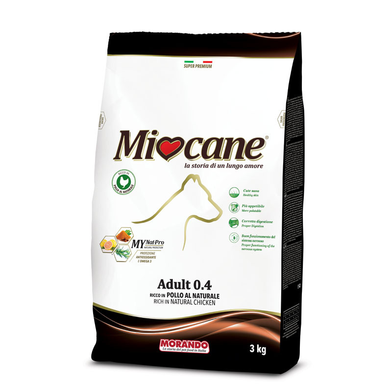 

Сухой корм для взрослых собак Miocane Adult с курицей, 3 кг, Miocane Adult Dog