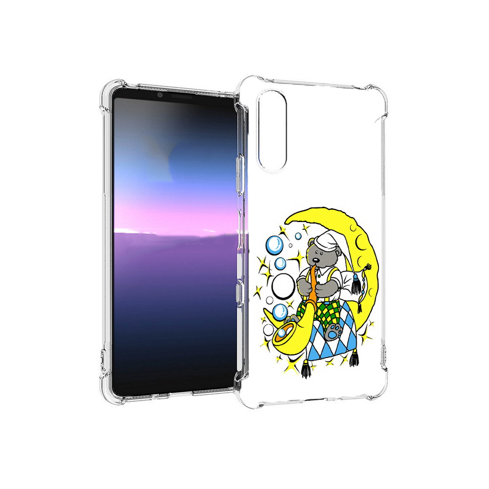 

Чехол MyPads Tocco для Sony Xperia 10 III Сырная луна (PT161504.223.167), Прозрачный, Tocco
