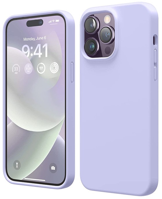 фото Чехол elago liquid soft silicone case для iphone 14 pro max (purple)