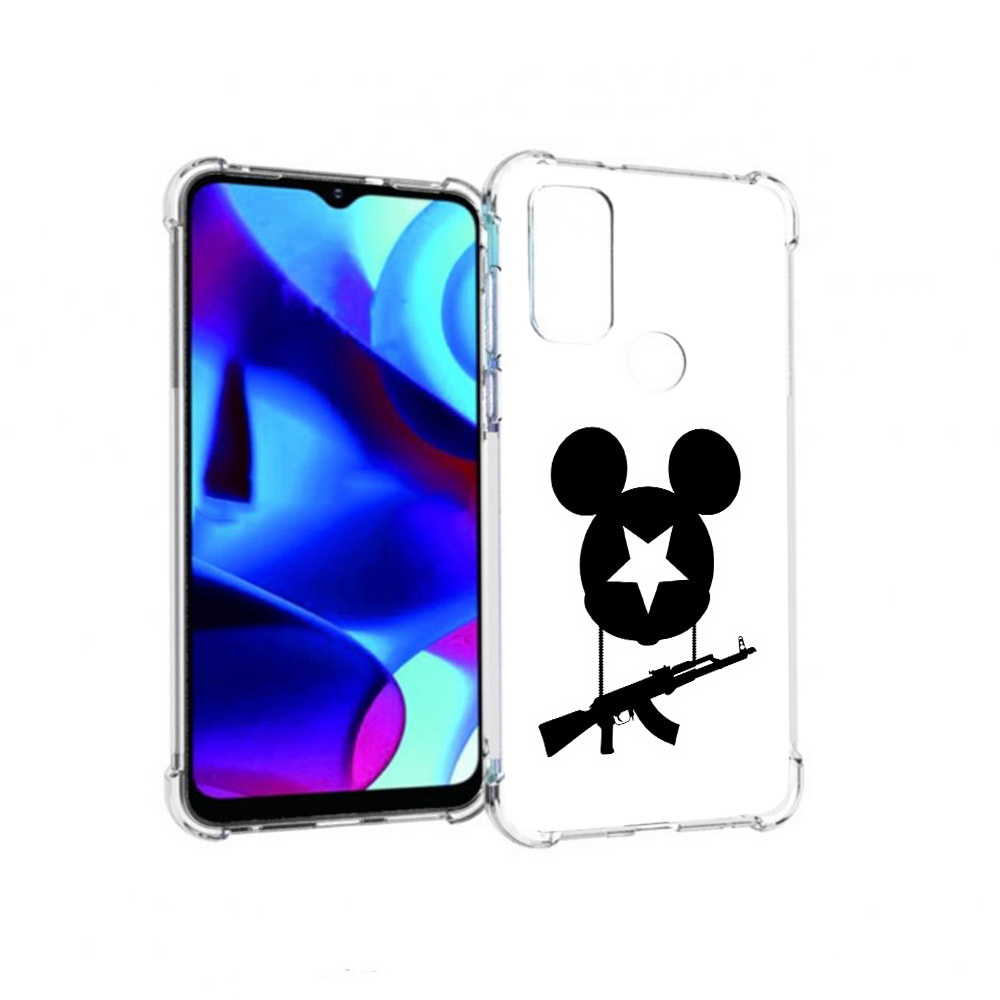 

Чехол MyPads Tocco для Motorola Moto G АК Микки (PT227075.349.26), Прозрачный, Tocco